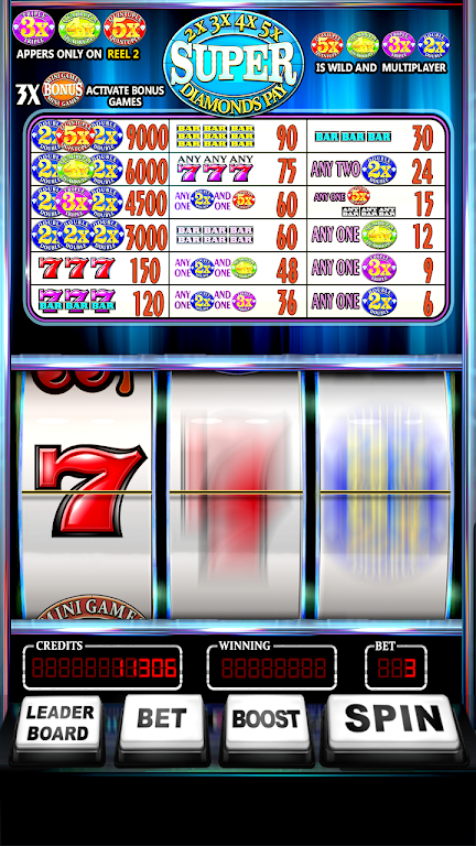 Free Super Diamonds Pay Slots Скриншот 4
