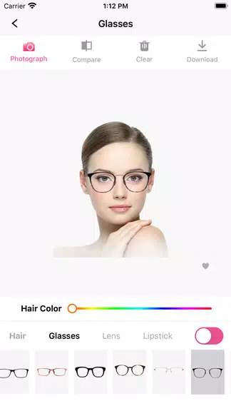 Hair Makeover-modiface・haircut Capture d’écran 4