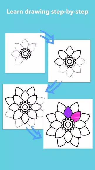 How To Draw Flowers應用截圖第3張