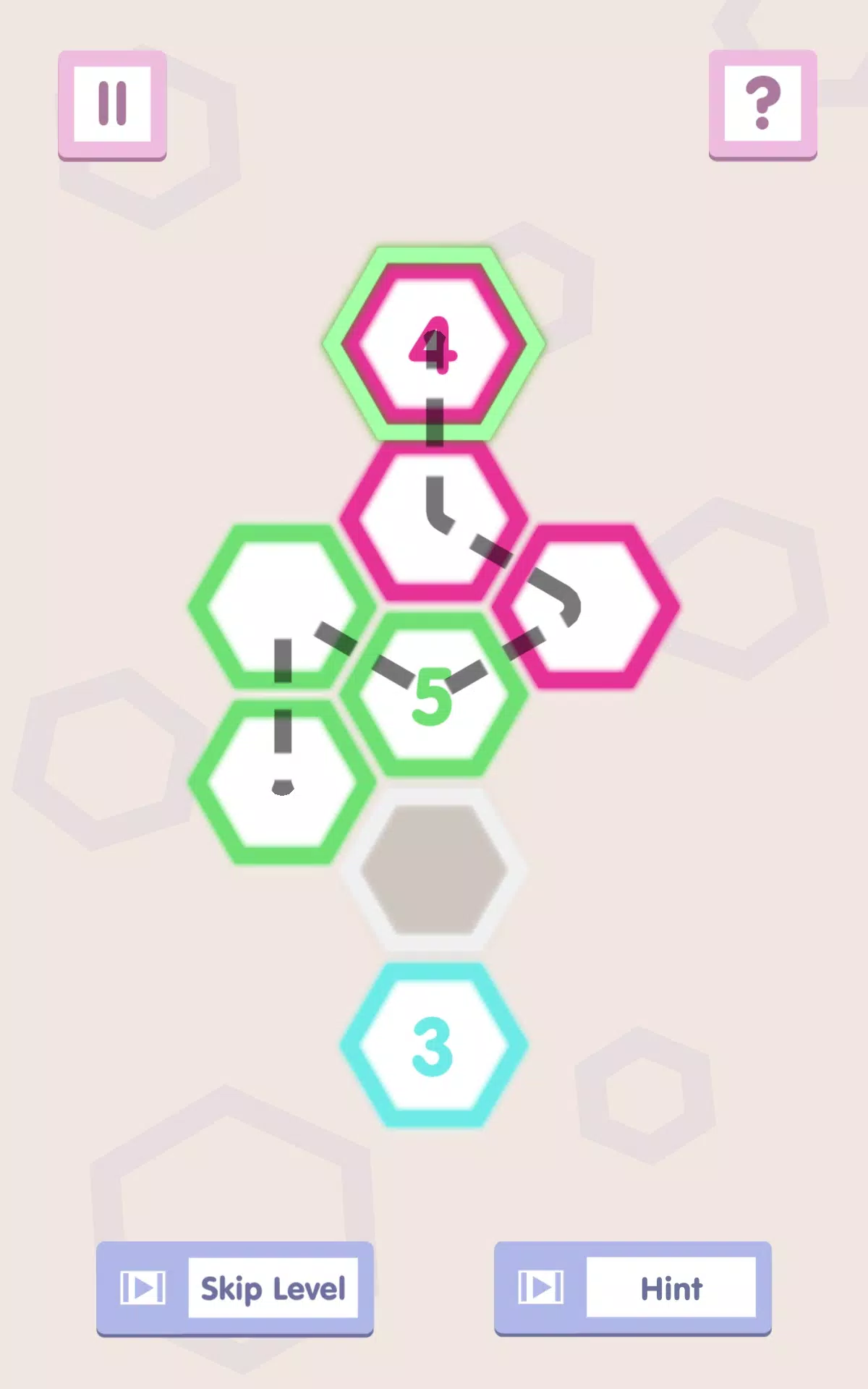 Number Path: Hexa Links स्क्रीनशॉट 1