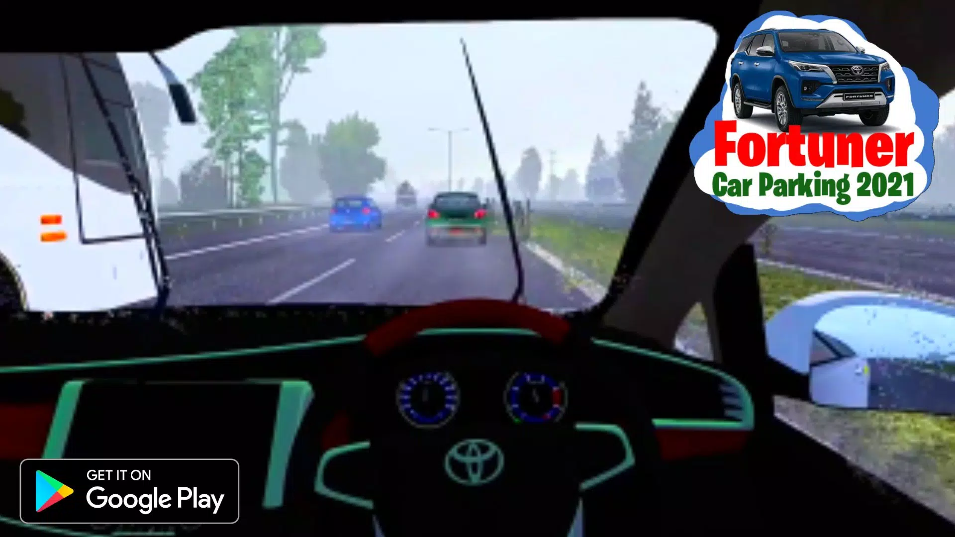 Fortuner Car : Parking 2025 Screenshot 2