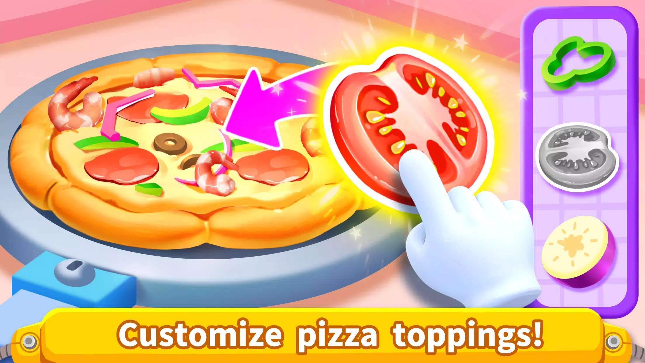 Little Panda's Space Kitchen Screenshot 3