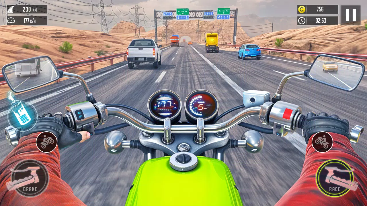 3d Bike Racing Bike Race Games Screenshot 2