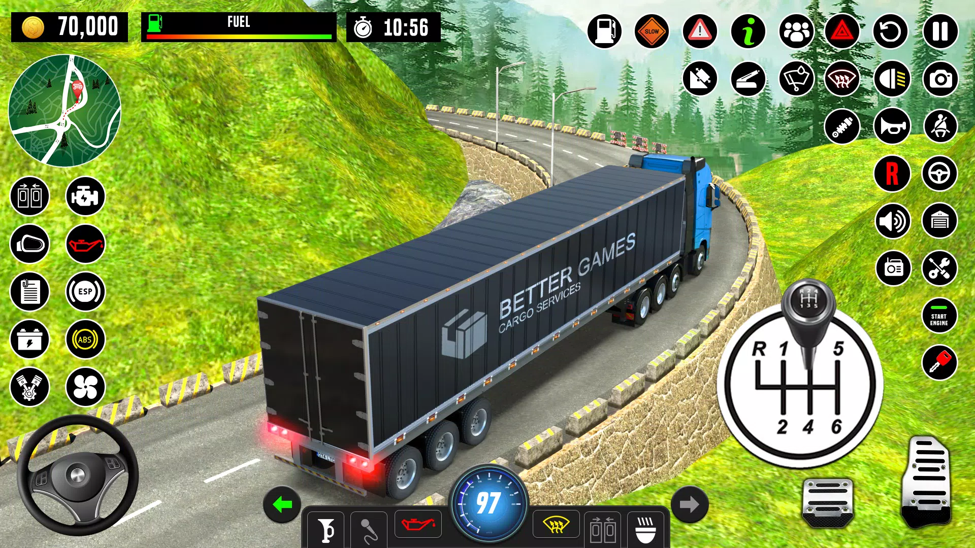 Truck Games - Driving School Captura de pantalla 3