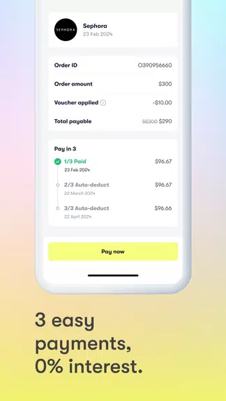 Atome SG - Buy Now Pay Later स्क्रीनशॉट 2