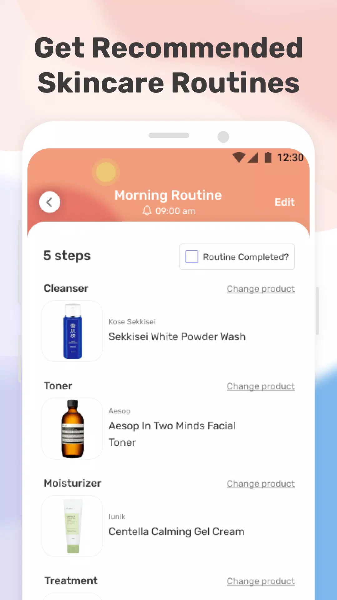 TroveSkin: Your Skincare Coach應用截圖第3張