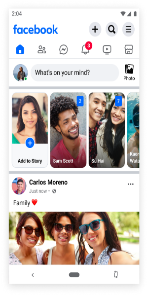 Facebook Lite Captura de tela 1