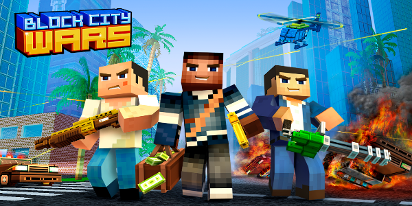 Block City Wars: Pixel Shooter Capture d'écran 1