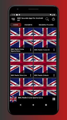 BBC Sounds App For Android UK 스크린샷 1