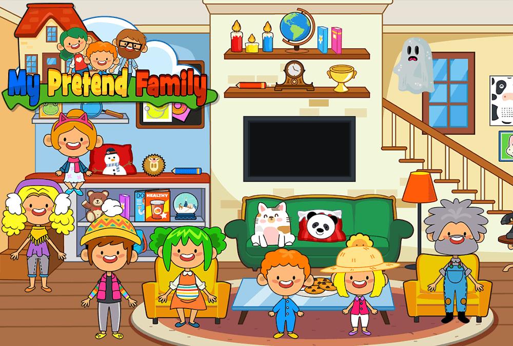 My Pretend Home & Family Town Screenshot 3