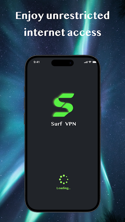 Surf VPN: Fast Proxy स्क्रीनशॉट 1