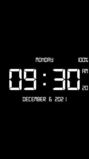 Digital Clock Live Wallpaper-7应用截图第3张