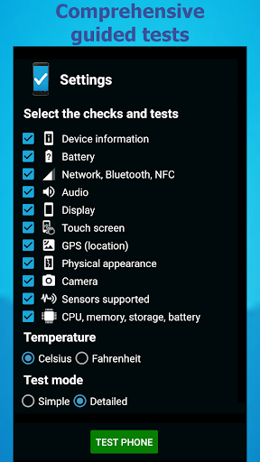 Phone Check and Test 스크린샷 2