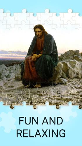 God Jesus Christ jigsaw puzzle Скриншот 3