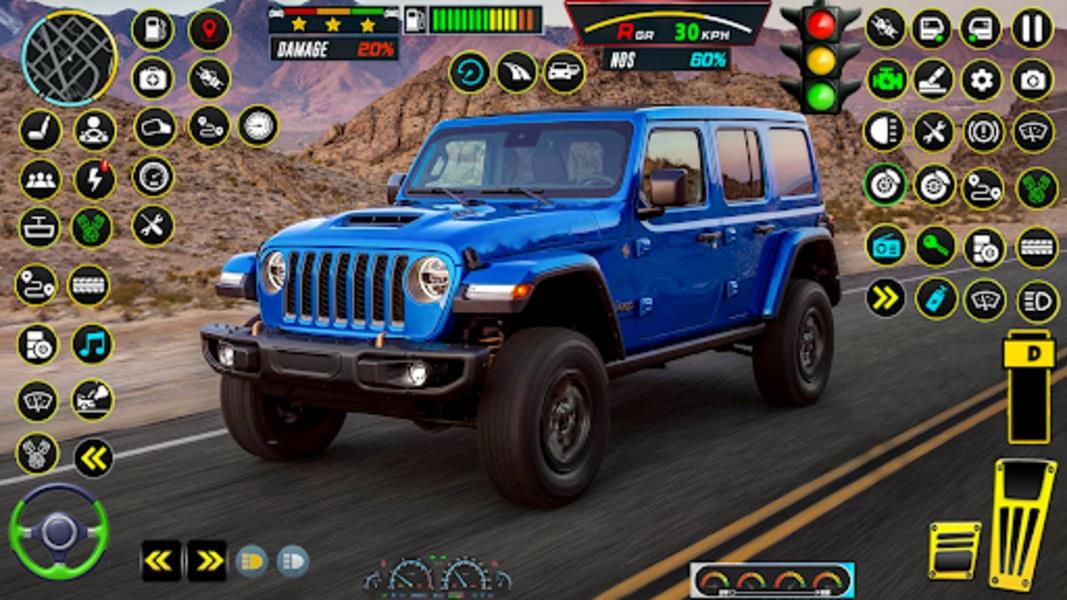 US Suv Jeep Driving: 4x4 Games स्क्रीनशॉट 4