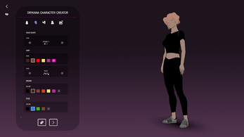 DCC - Drykana Character Creator (0.01a - Early Alpha) Screenshot 1