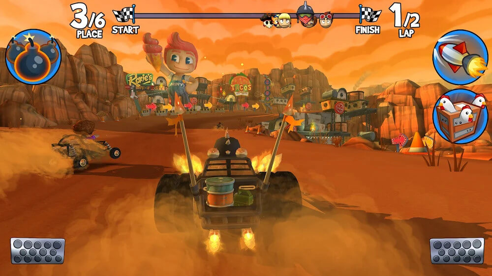 Beach Buggy Racing 2 Mod स्क्रीनशॉट 1