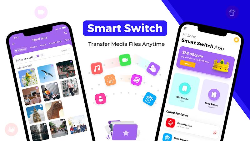 Smart Switch: copy my data Скриншот 1