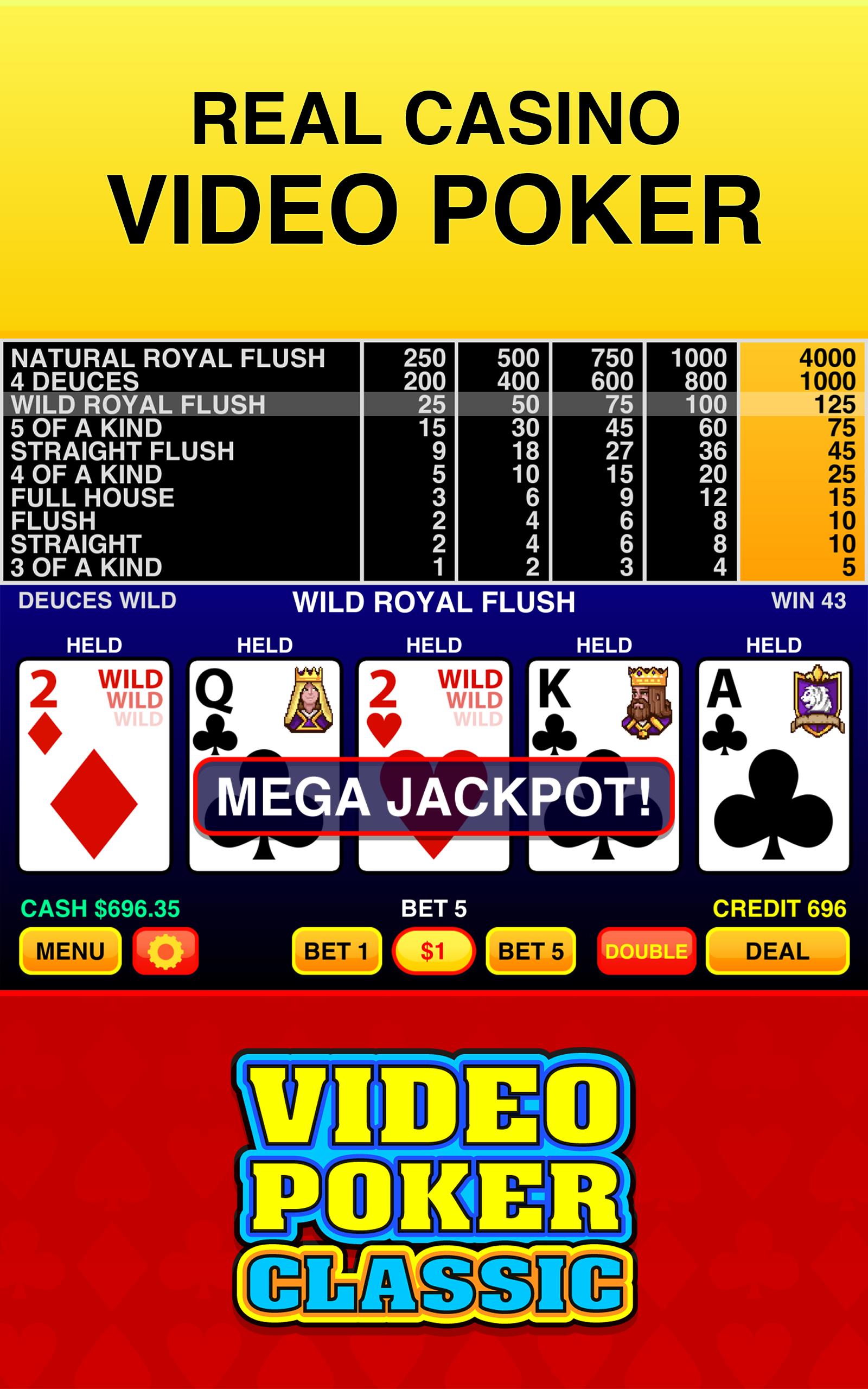 Video Poker Classic ® 스크린샷 1