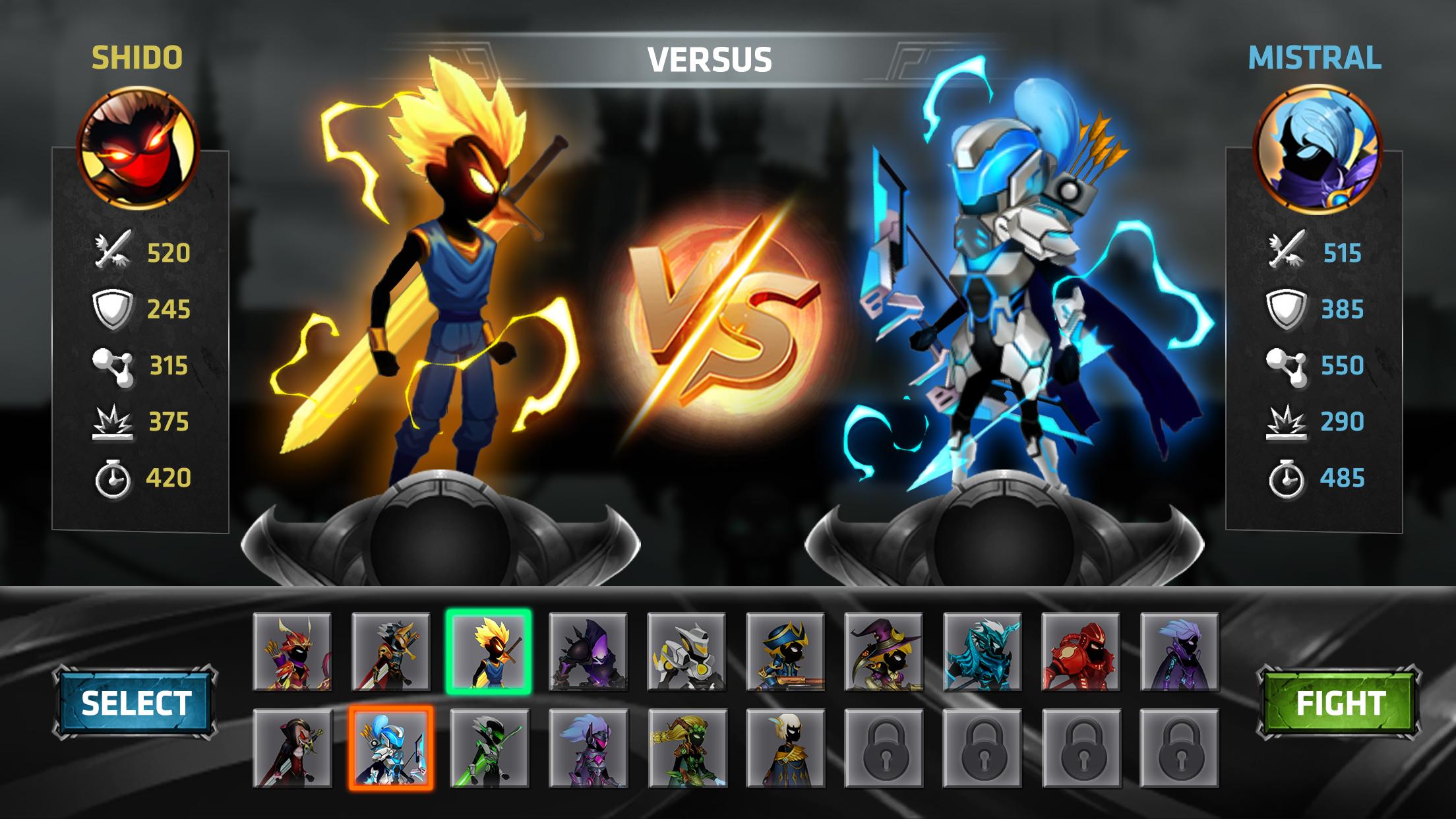 Stickman Legends: Kampf-spiele應用截圖第2張