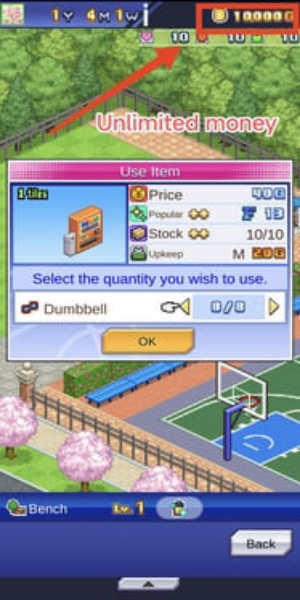 Basketball Club Story Mod Captura de tela 2