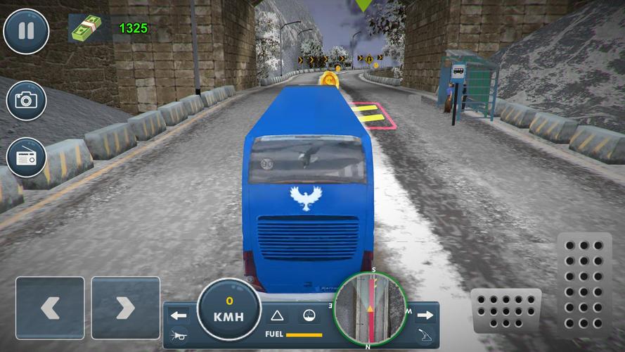 Motor Bus Simulator Coach Game スクリーンショット 3