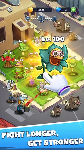 Merge Plants – Monster Defense Screenshot 4