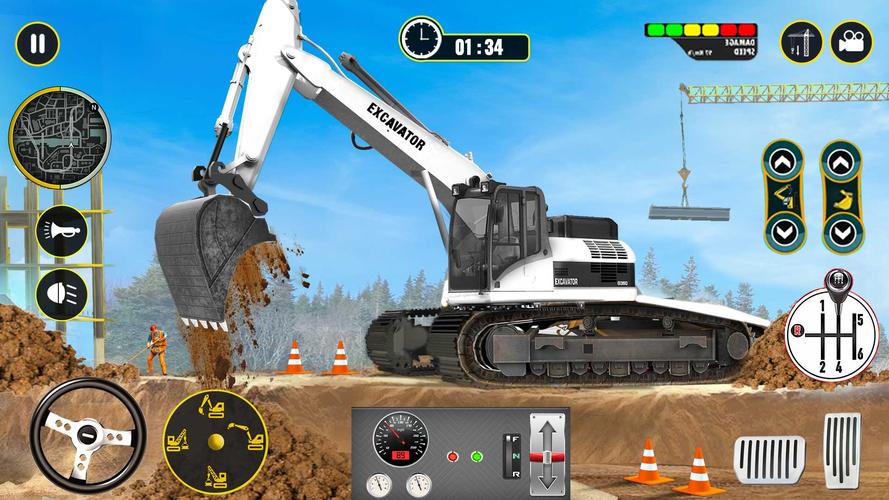 Heavy Excavator Simulator Game应用截图第2张