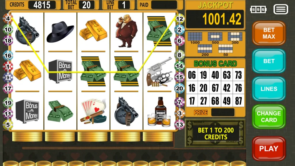 Money Mafia Slot Machine Скриншот 1
