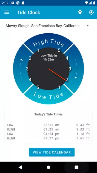 Tide Clock スクリーンショット 1