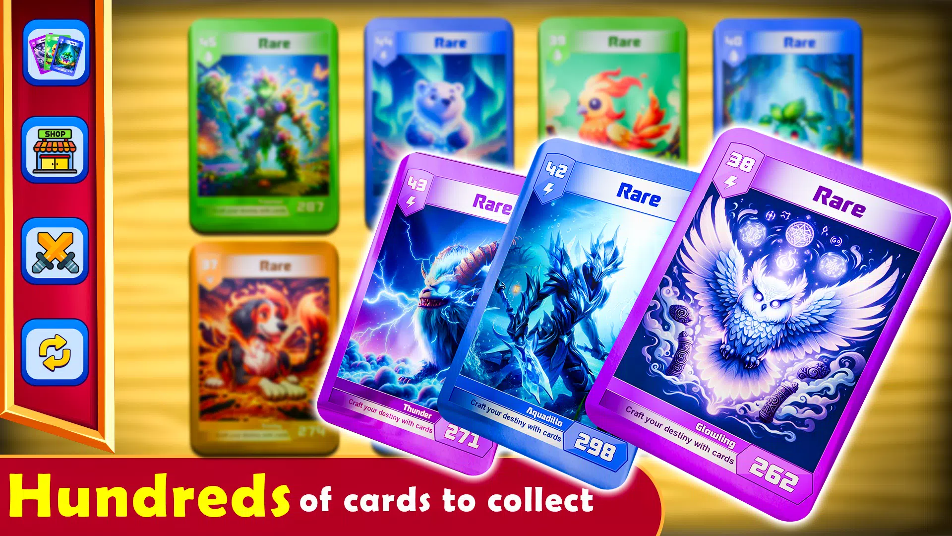 Monsters Card Collector Game Screenshot 3