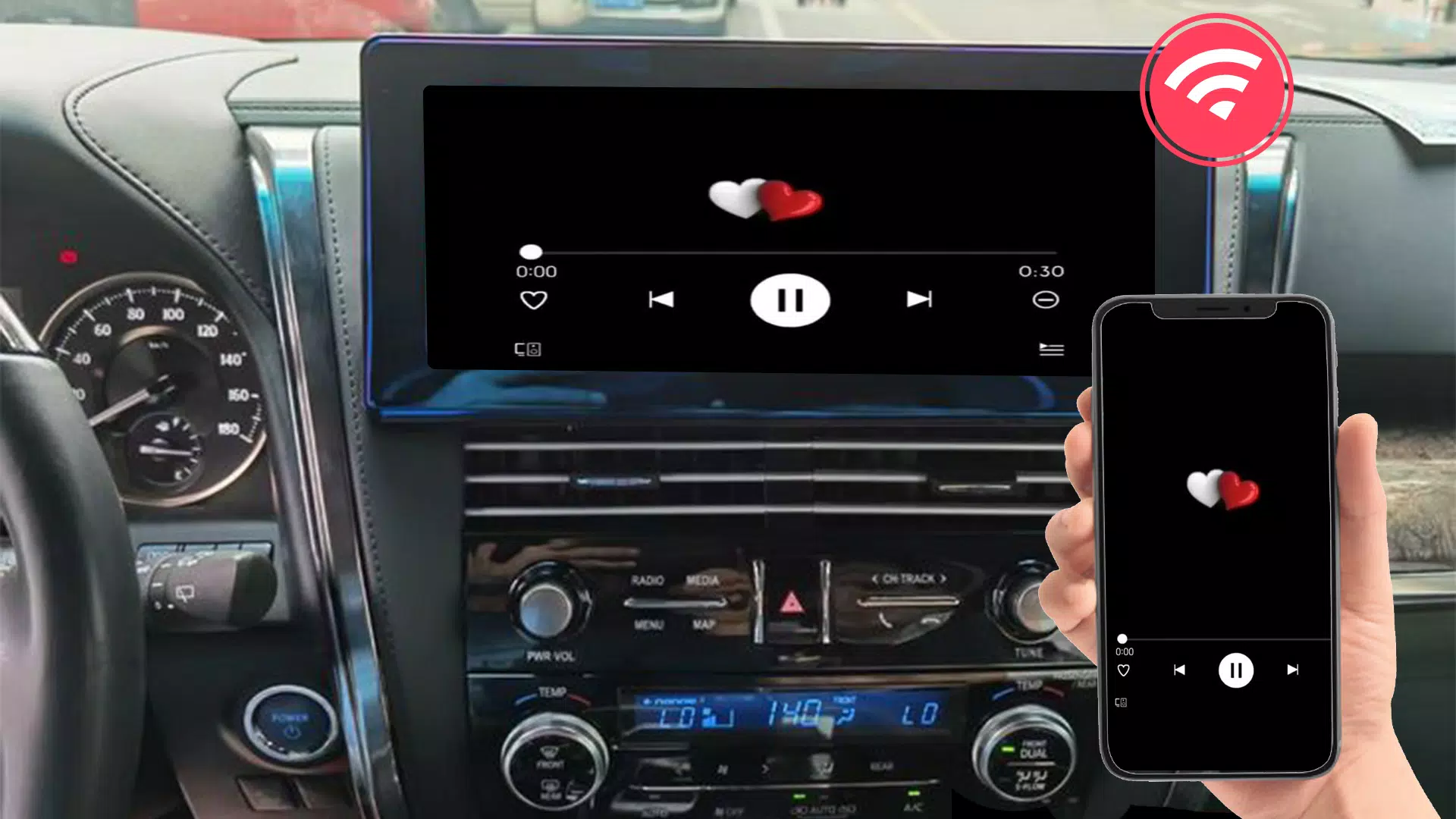 Screen2auto android Car Play Captura de pantalla 3