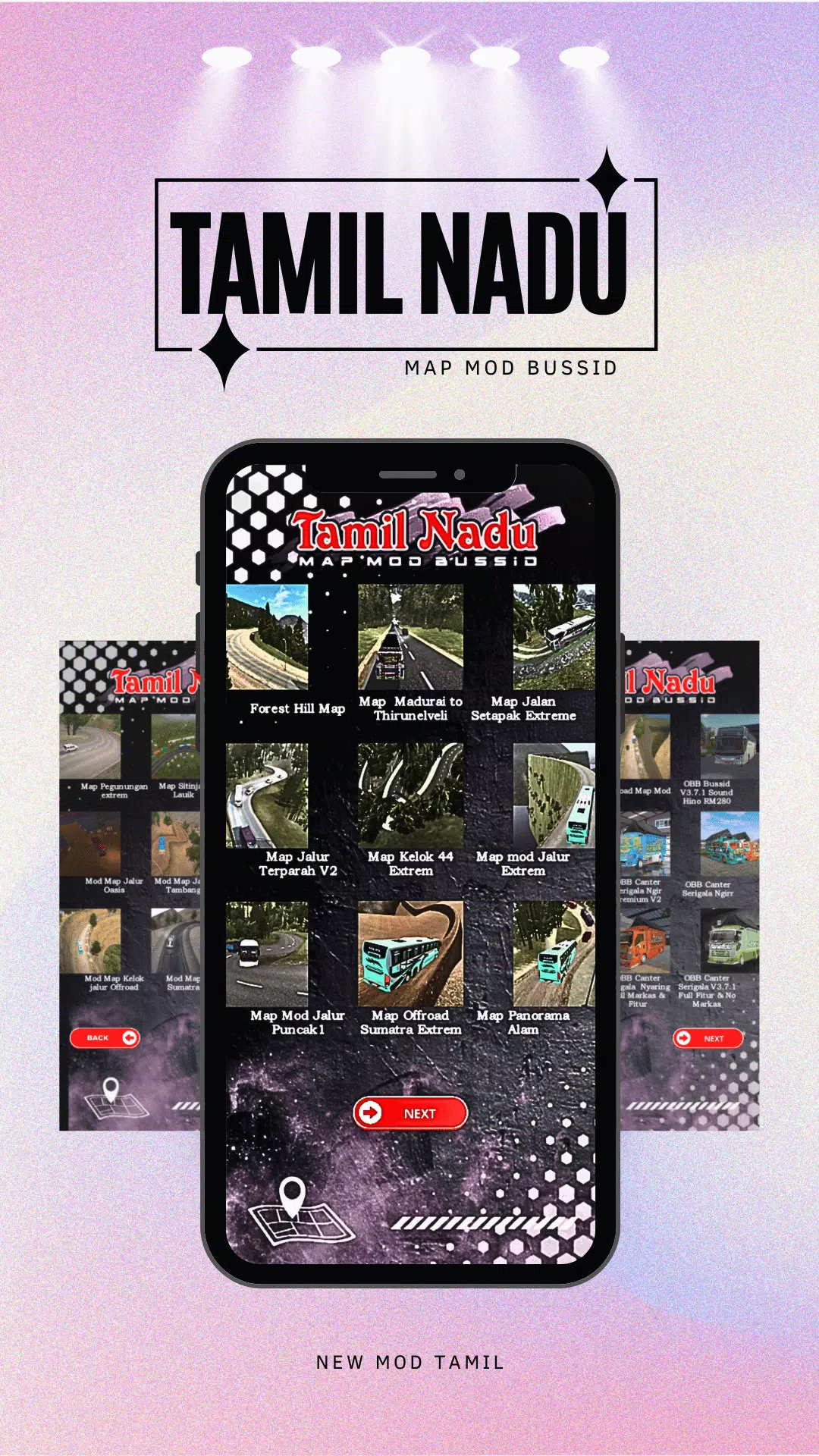 Tamil nadu map mod bussid应用截图第2张