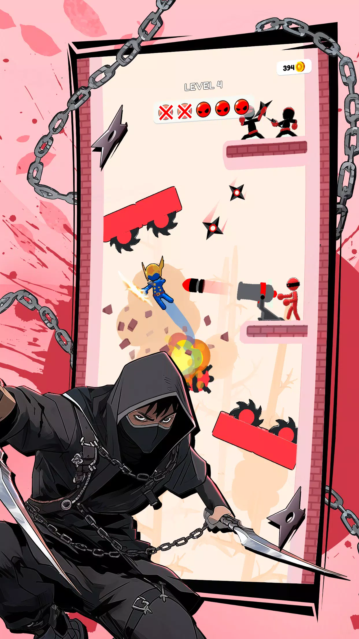 Stickman Teleport Master 3D 스크린샷 3