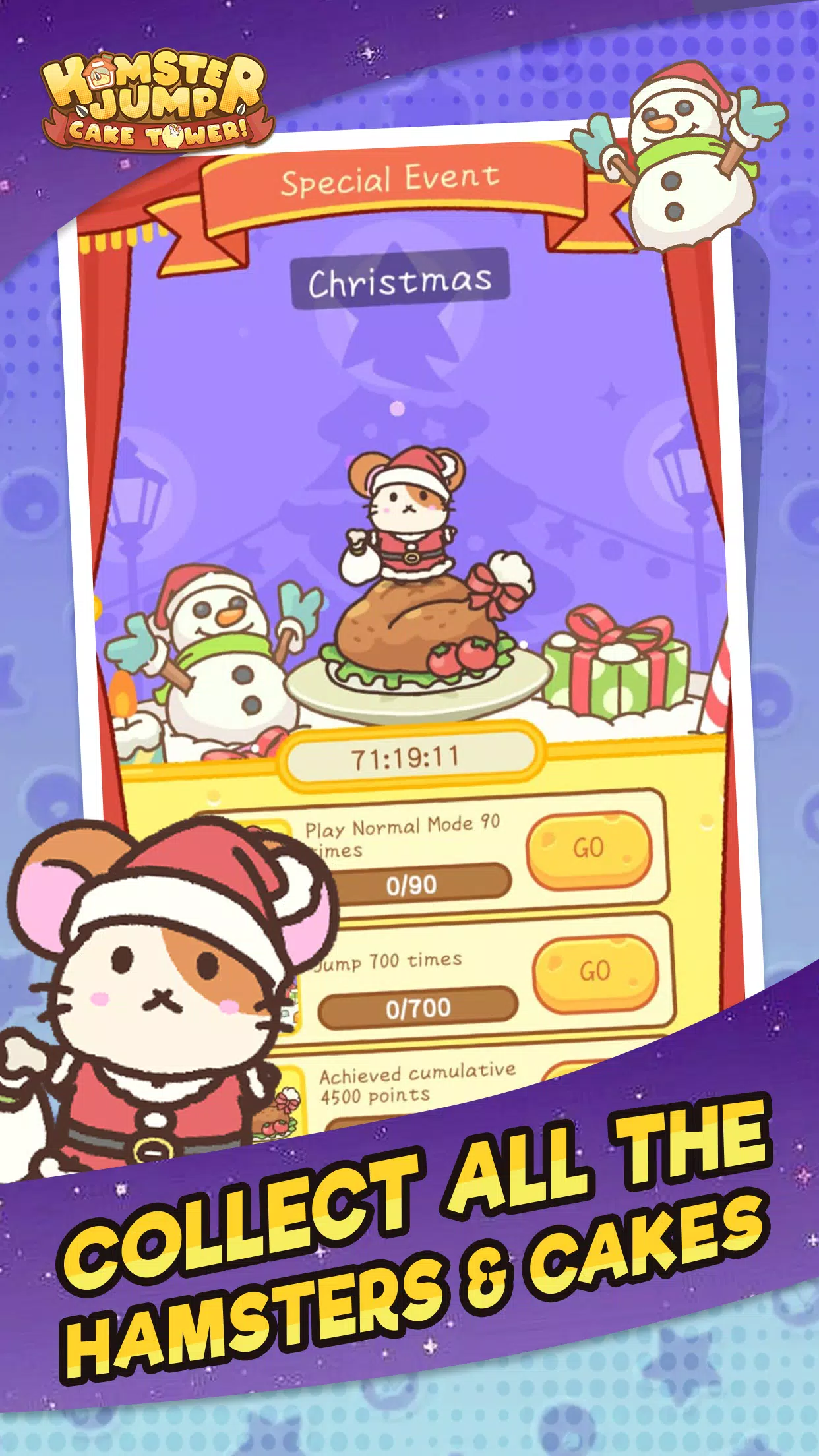 Hamster Jump: Cake Tower! Capture d’écran 1
