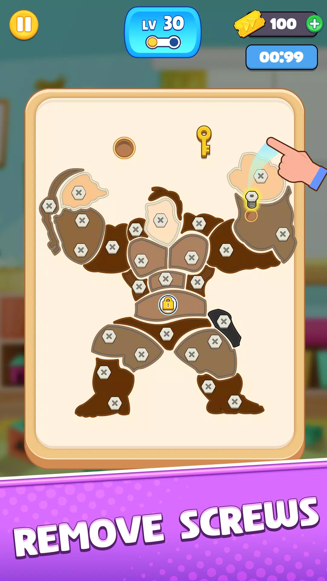 Wood Nuts & Bolts Rescue Screenshot 2