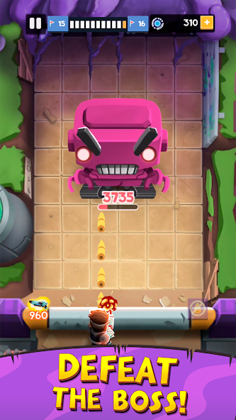Gun Blast: Bricks Breaker! Captura de tela 2