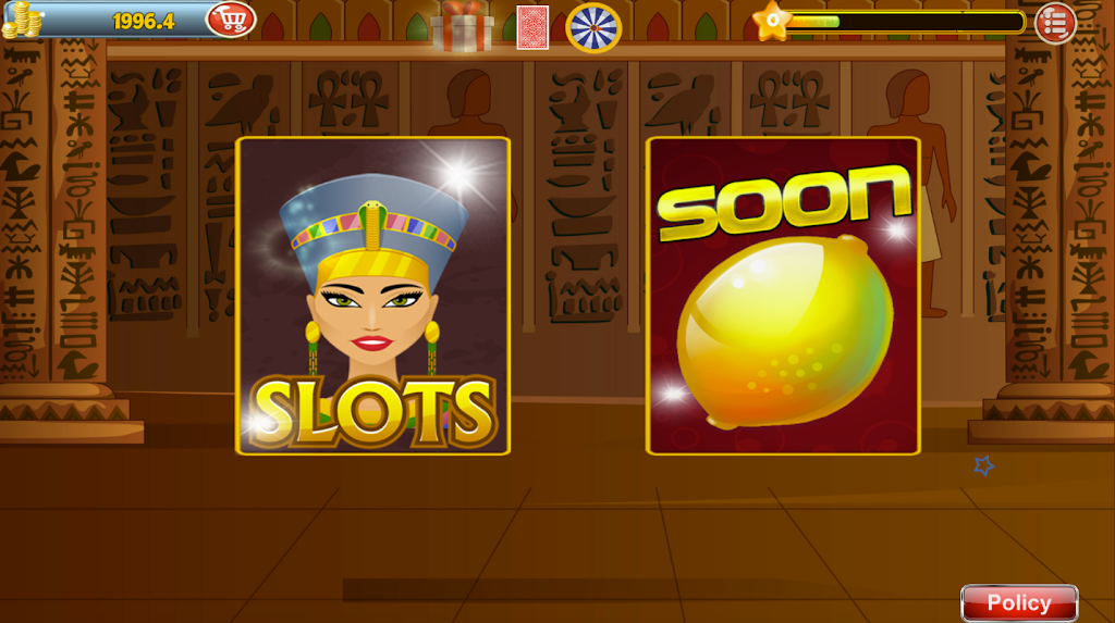 Classic Cleopatra Egypt Slot Machine ♛ Скриншот 2