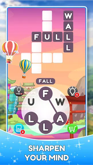 Word Travels Crossword Puzzle Captura de tela 2