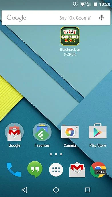 blackjack and poker स्क्रीनशॉट 1