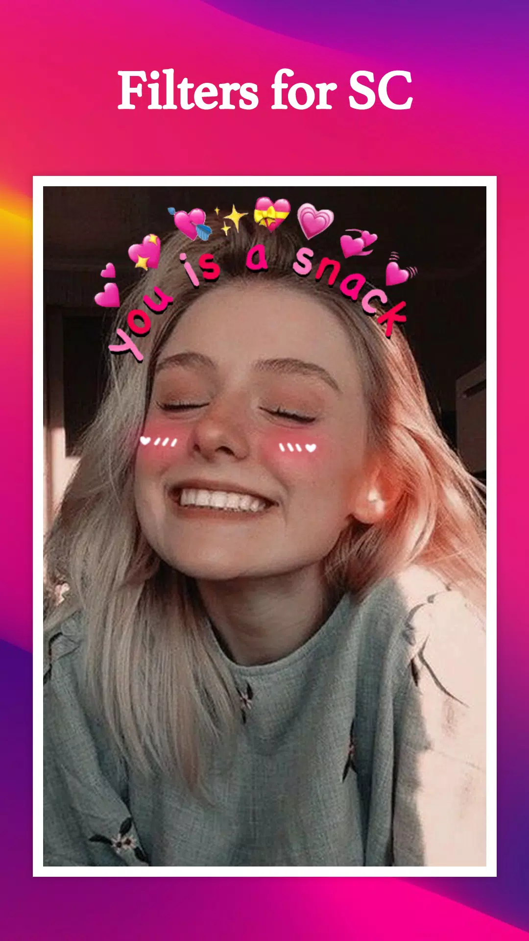 Filters for SC & Stickers應用截圖第2張