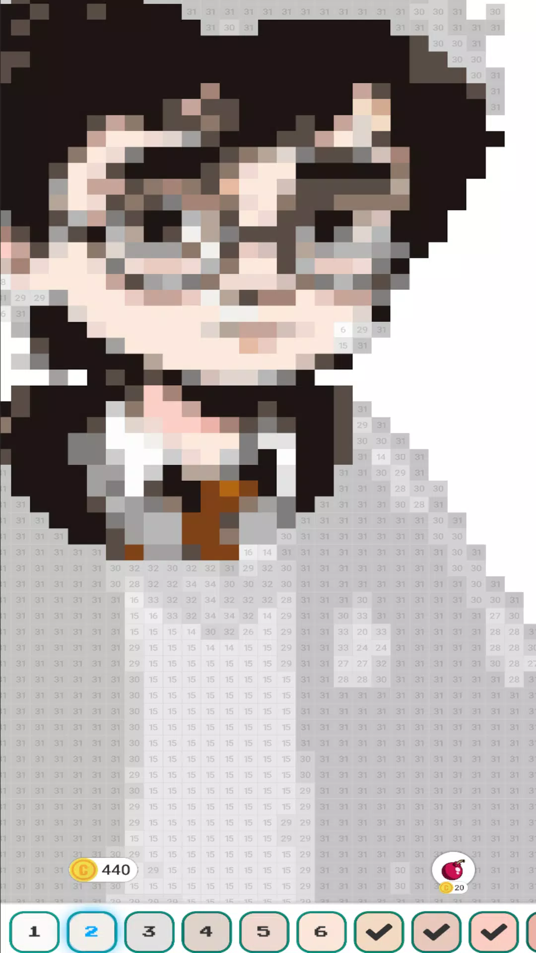 Hogwart Cartoon Pixel Art Captura de tela 2