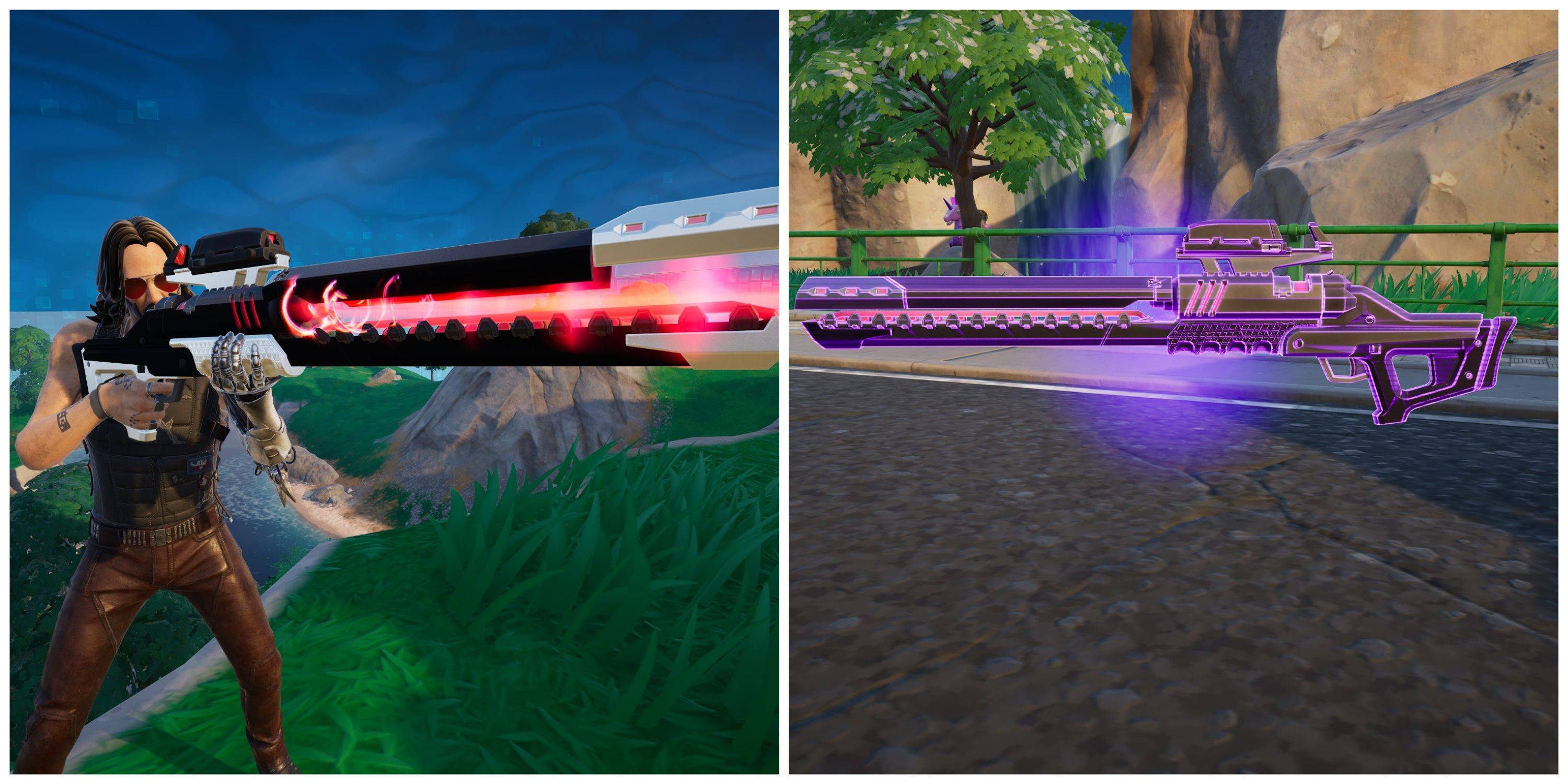 How to Obtain the Rail Gun in Fortnite