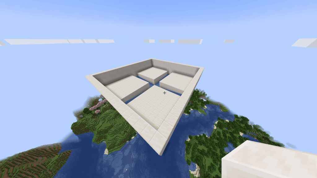 छत के बिना Minecraft Mob Spawner