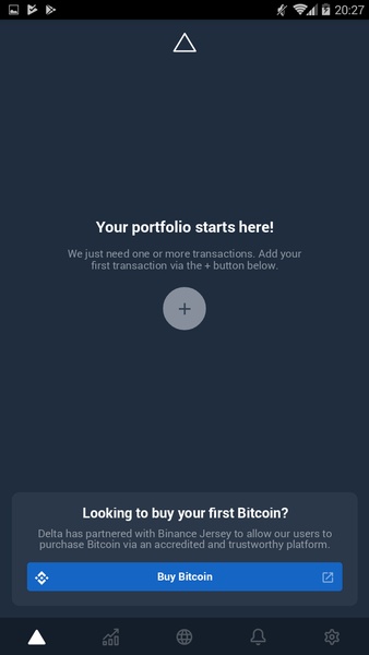 Delta Bitcoin & Cryptocurrency Portfolio Tracker應用截圖第2張