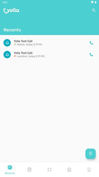 Yolla: международные звонки Скриншот 1