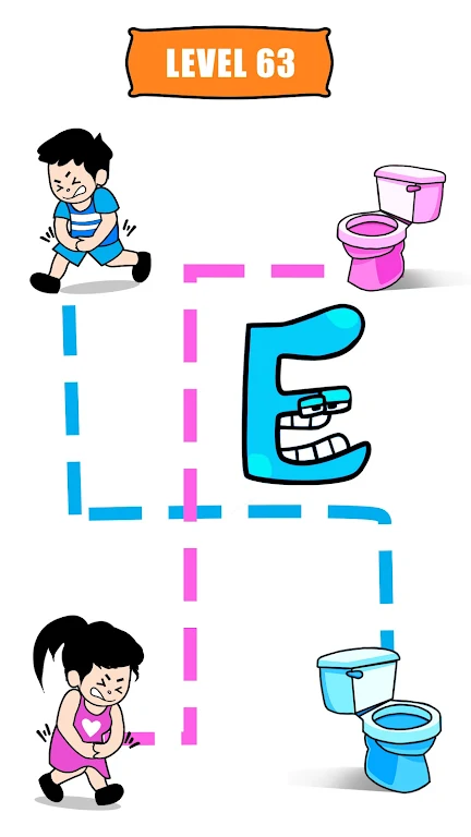 Path To Toilet - Draw The Line应用截图第4张