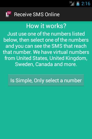 Receive SMS Online スクリーンショット 4