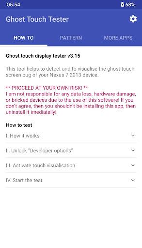 Ghost Touch Tester Capture d'écran 1