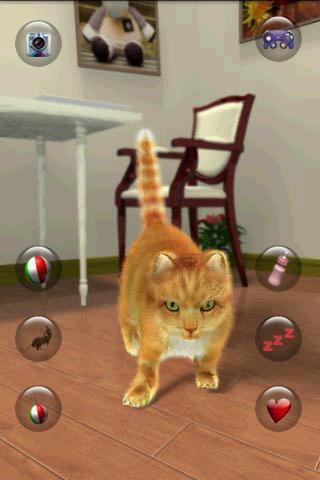 Talking Lovely Cat Screenshot 1